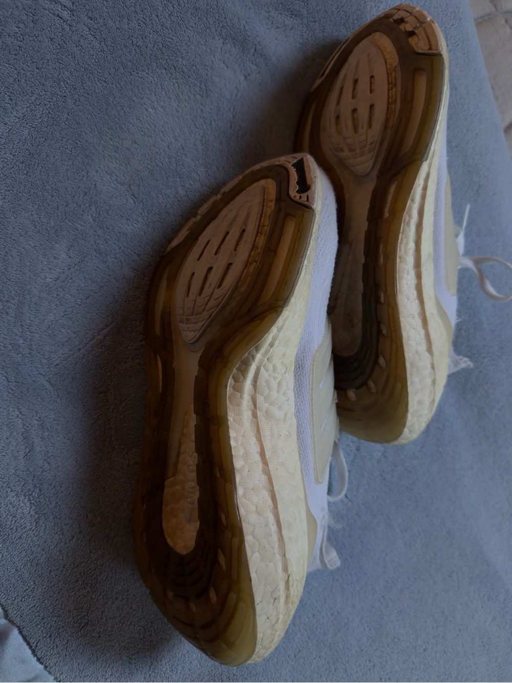 Women’s White Athletic Sneakers - Lightweight Comfort - Picture 3 of 3
